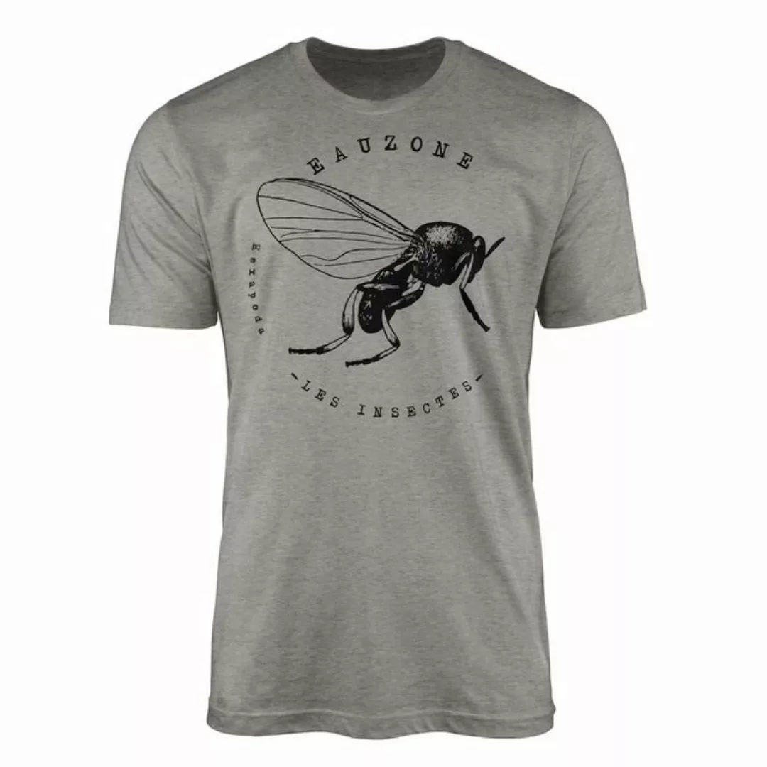 Sinus Art T-Shirt Hexapoda Herren T-Shirt Black Fly günstig online kaufen