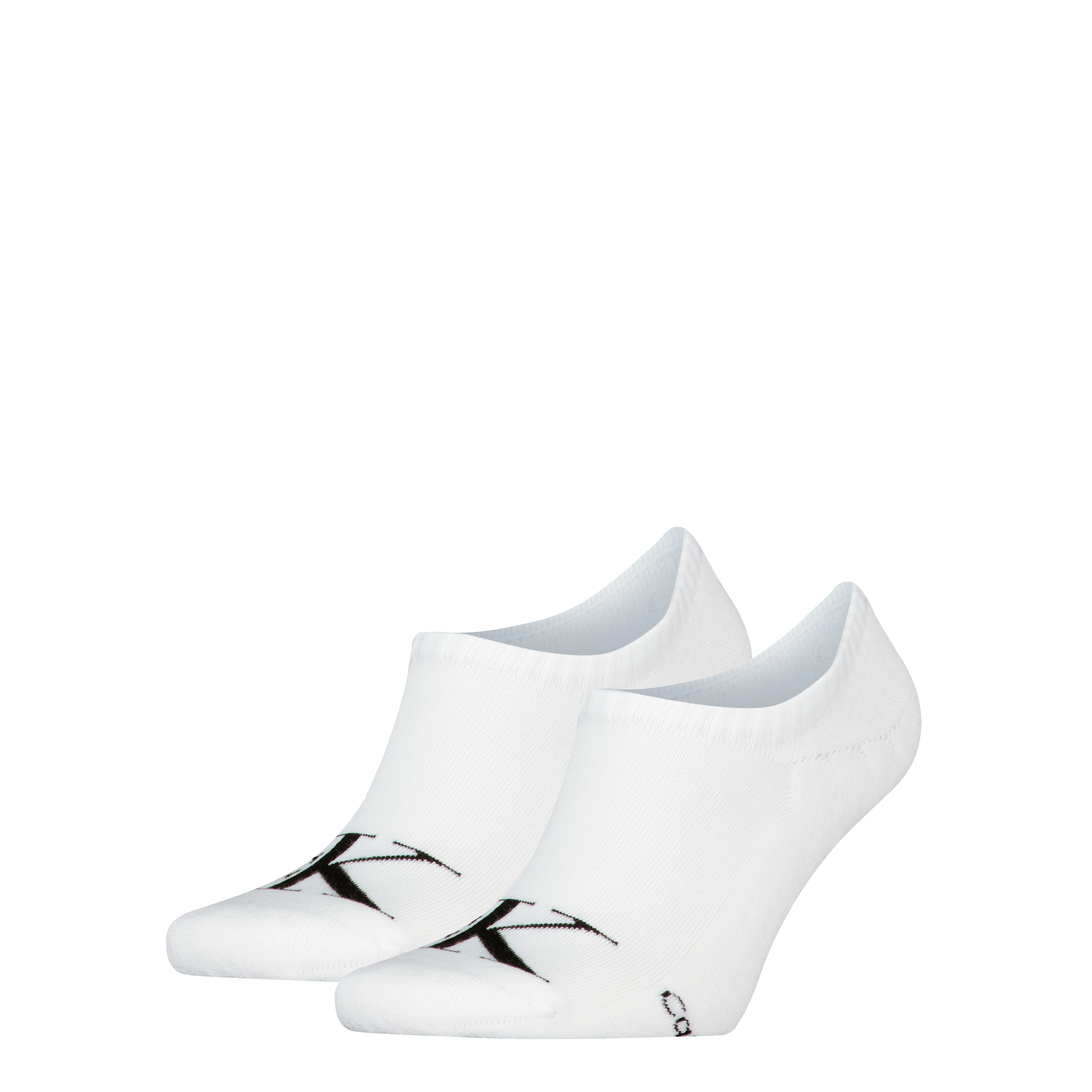 Calvin Klein Jeans Füßlinge "CKJ MEN FOOTIE HIGH CUT 2P MONOGRAM", (2 Paar, günstig online kaufen
