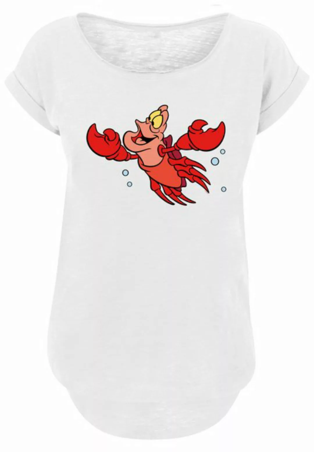 F4NT4STIC T-Shirt Disney Arielle die Meerjungfrau Sebastian Bubbles Print günstig online kaufen