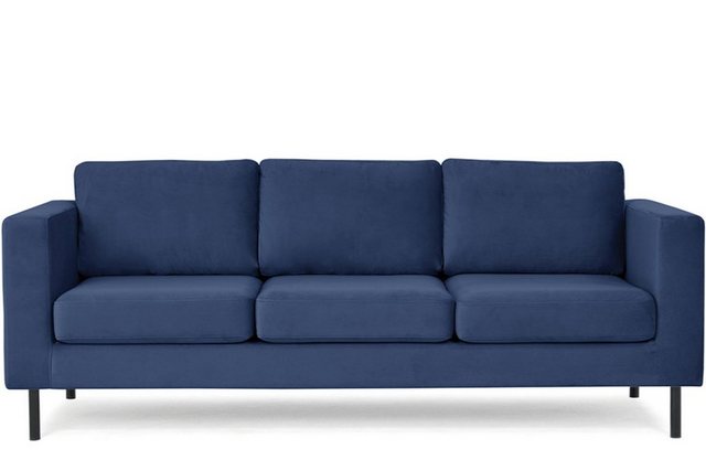 Konsimo 3-Sitzer TOZZI Sofa 3 Personen, hohe Beine, universelles Design günstig online kaufen