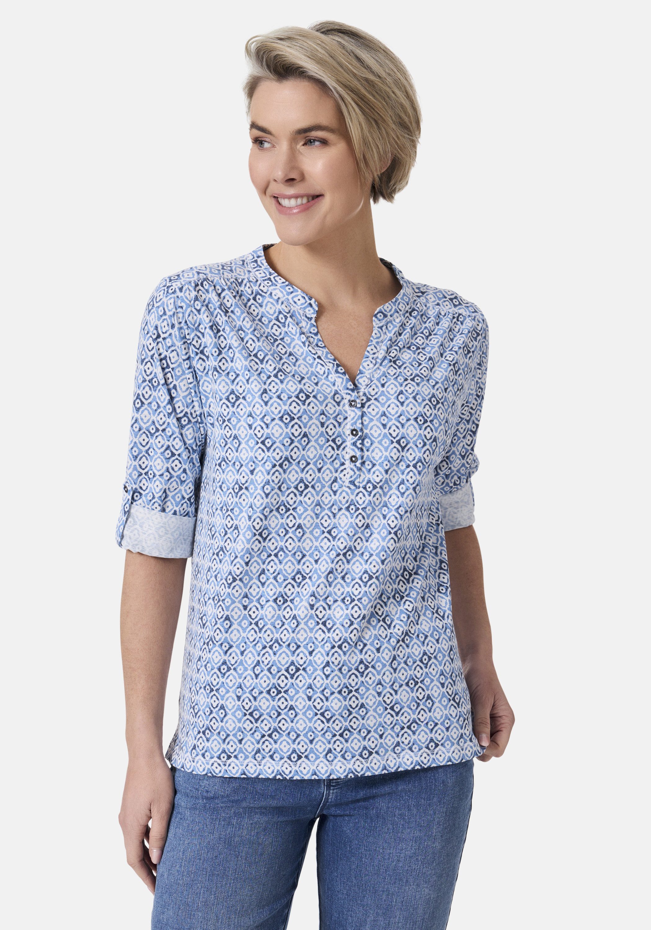STOOKER WOMEN 3/4-Arm-Shirt MARIE Print T-Shirt günstig online kaufen