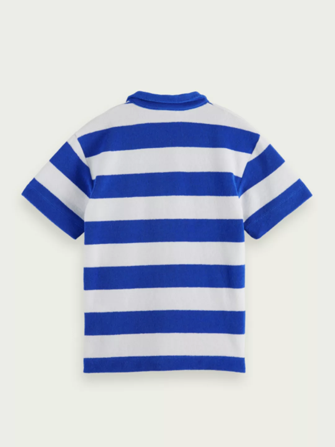 Scotch & Soda „Yarn-Dye“-Poloshirt aus Frottee günstig online kaufen