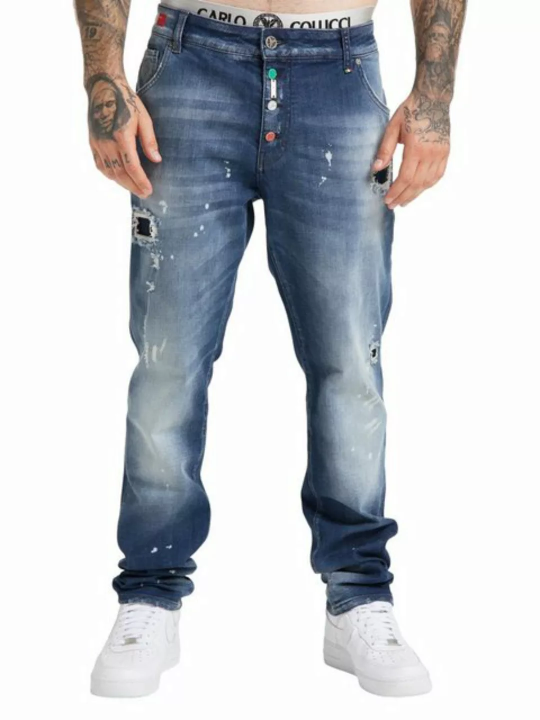 CARLO COLUCCI 5-Pocket-Jeans Cebanu 31W günstig online kaufen