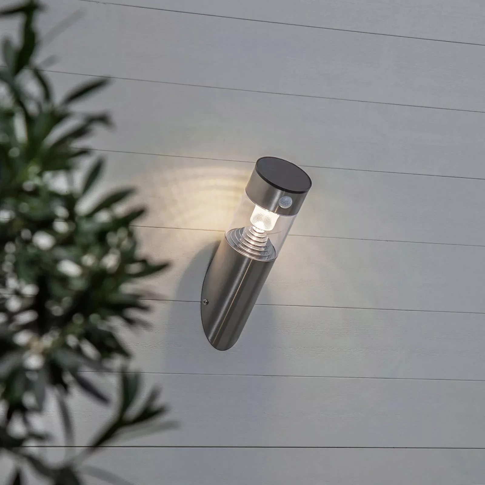 LED-Solarwandleuchte Marbella mit Bewegungssensor günstig online kaufen