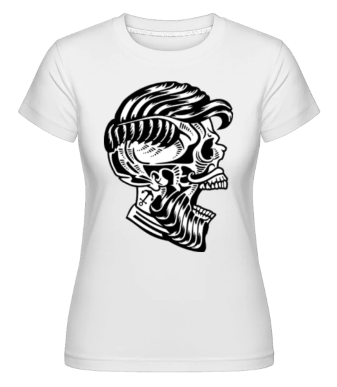 Hipster Skull · Shirtinator Frauen T-Shirt günstig online kaufen