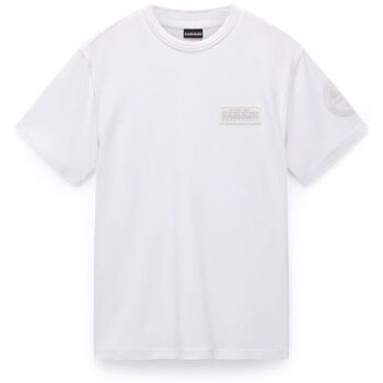 Napapijri  T-Shirts & Poloshirts S-AMUNDSEN 1 - NP0A4IN8-2061 WHITE HERON günstig online kaufen