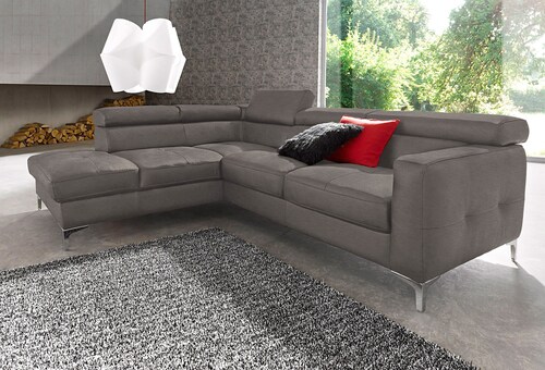 COTTA Polstergarnitur "Sammy L-Form", (Set), Set bestehend aus: Ecksofa mit günstig online kaufen