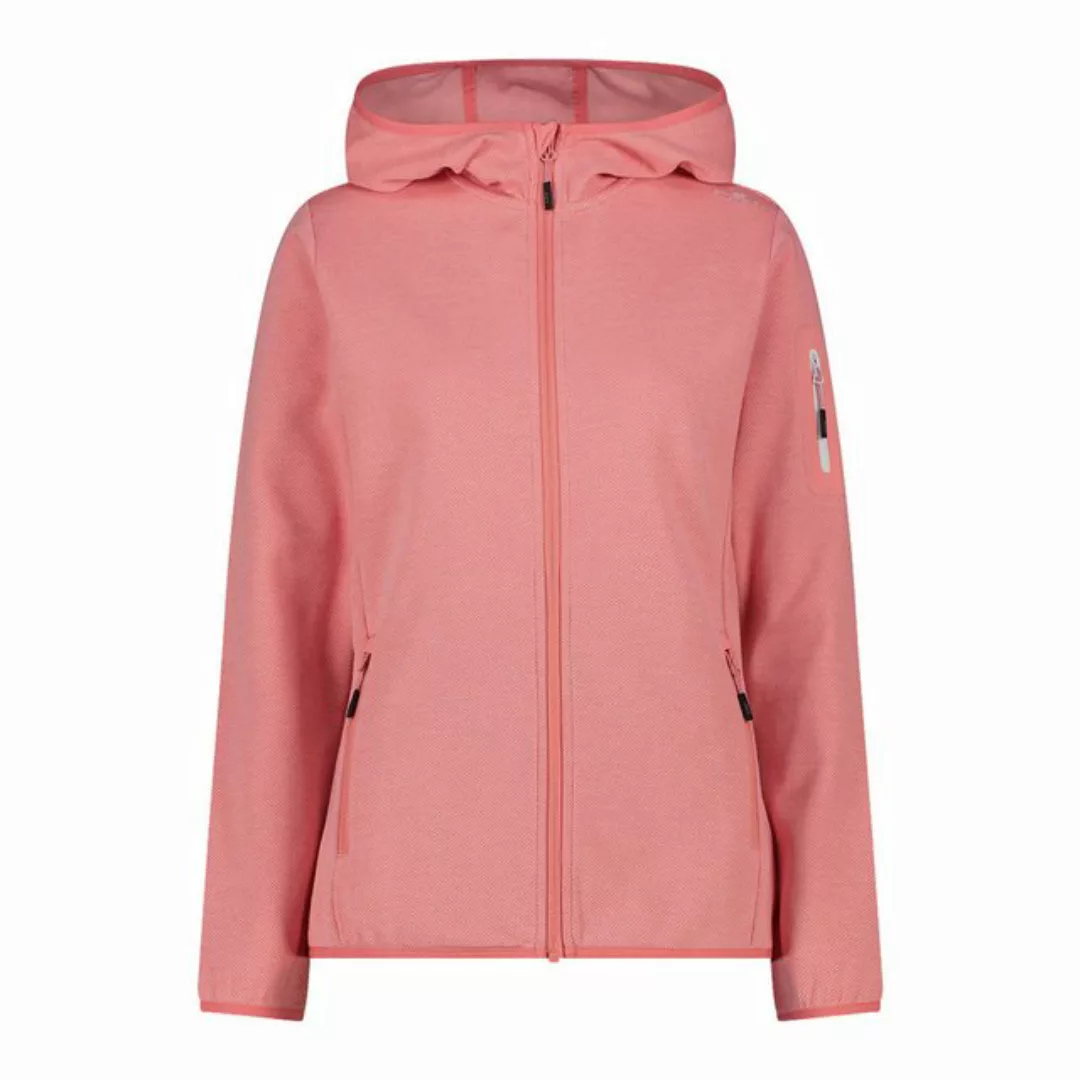 CMP Fleecejacke Woman Jacket Fix Hood mit Ärmeltasche günstig online kaufen