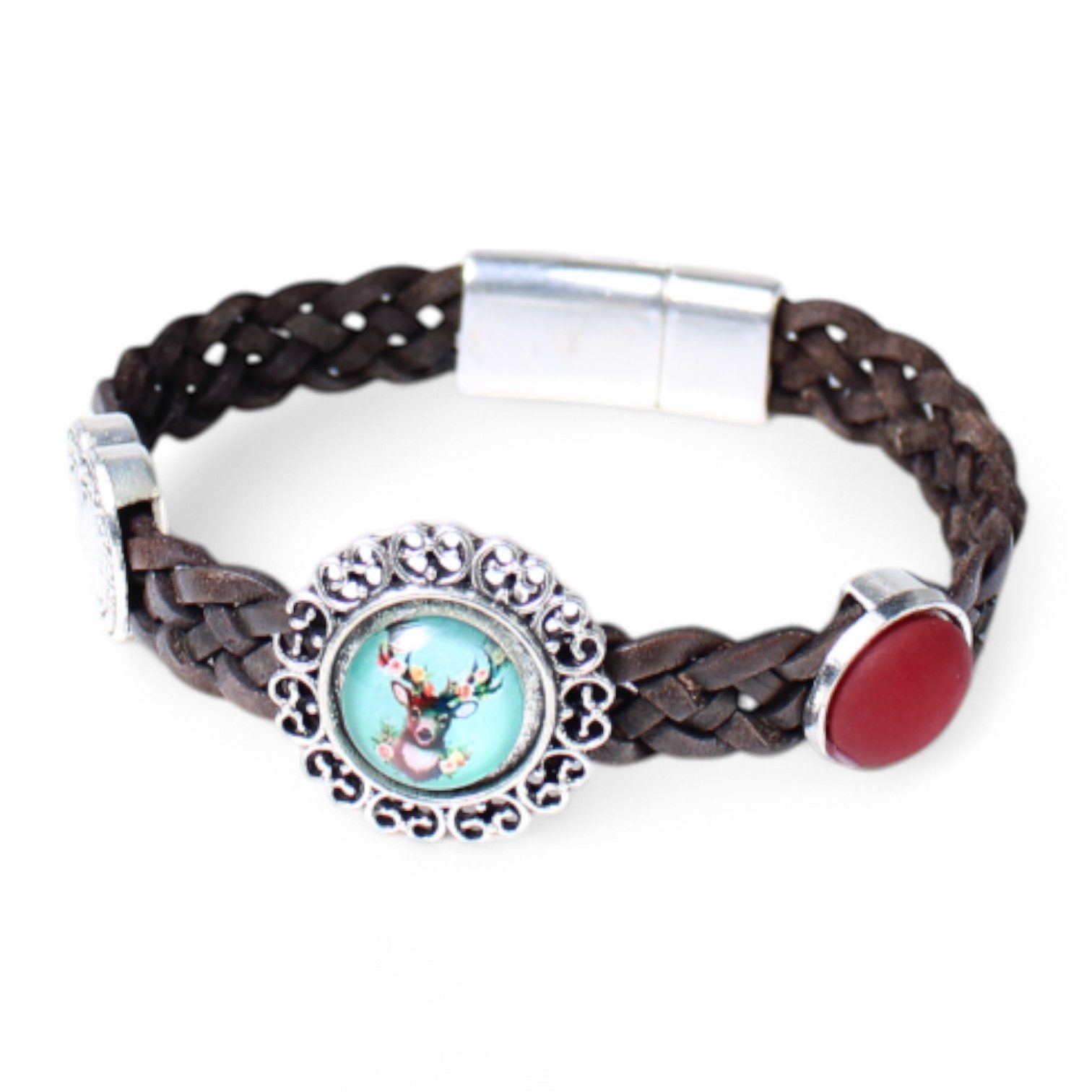 FRONHOFER Lederarmband 19376, Armband mit Tracht günstig online kaufen