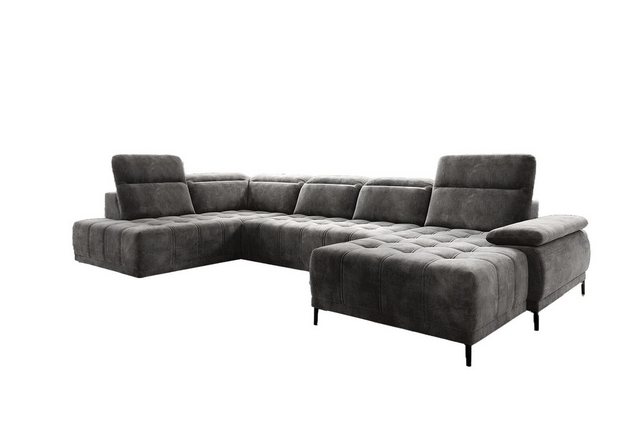 JVmoebel Ecksofa Sofa Bettfunktion Couch Textil Sofa Wohnlandschaft, Made i günstig online kaufen