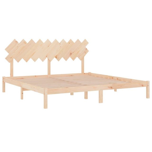 vidaXL Bettgestell Massivholzbett 200x200 cm Bett Bettrahmen Bettgestell günstig online kaufen