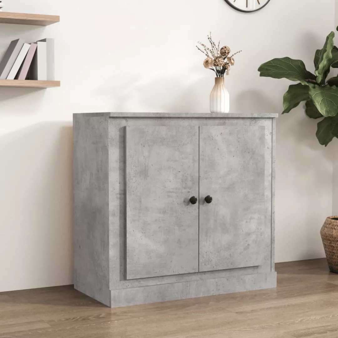 Vidaxl Sideboard Betongrau 70x35,5x67,5 Cm Holzwerkstoff günstig online kaufen