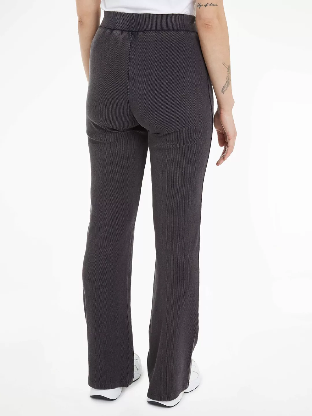 Calvin Klein Jeans Relaxhose WASHED RIB WOVEN LABEL PANT mit Markenlabel günstig online kaufen