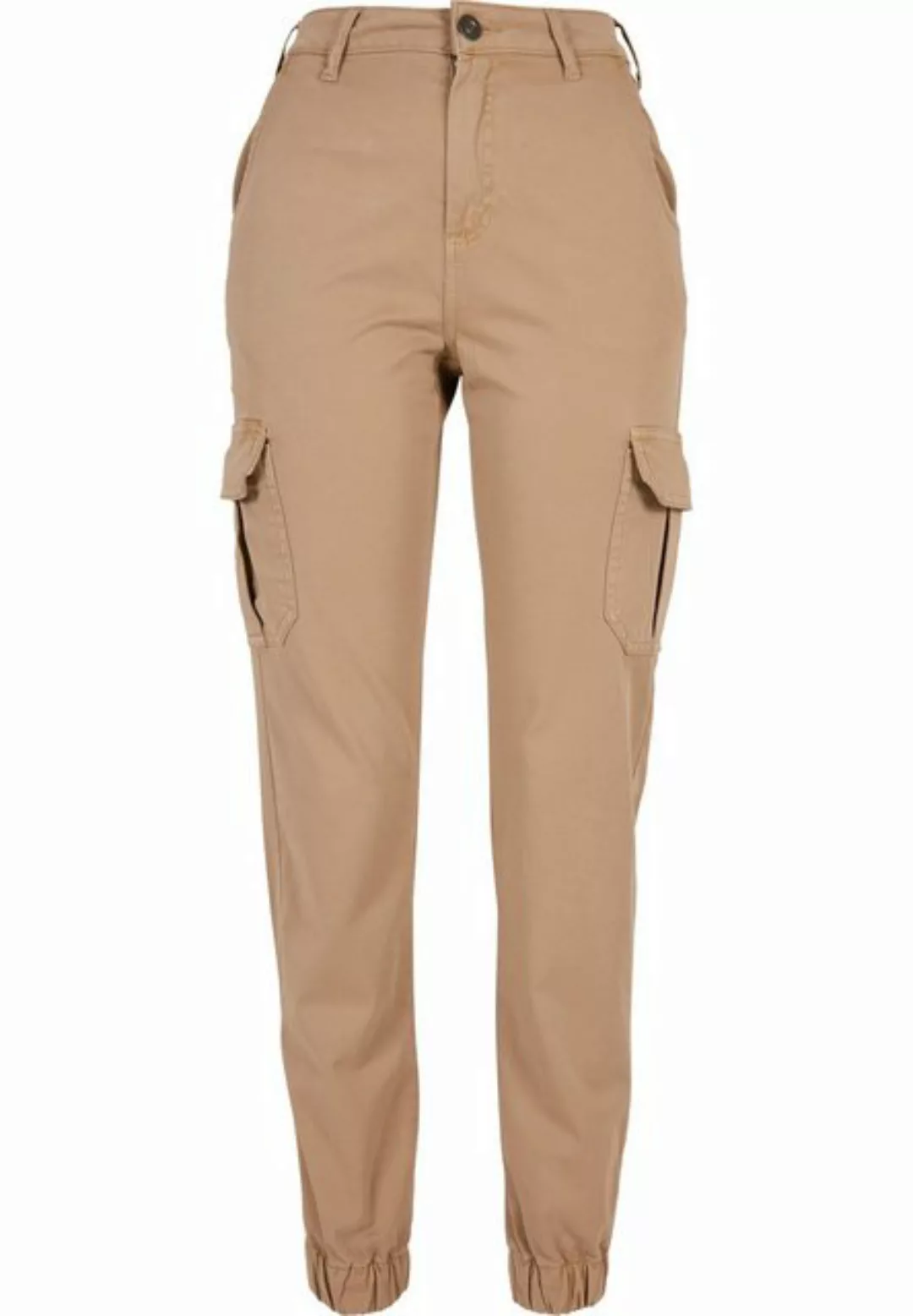 URBAN CLASSICS Cargohose "Urban Classics Damen Ladies High Waist Cargo Pant günstig online kaufen