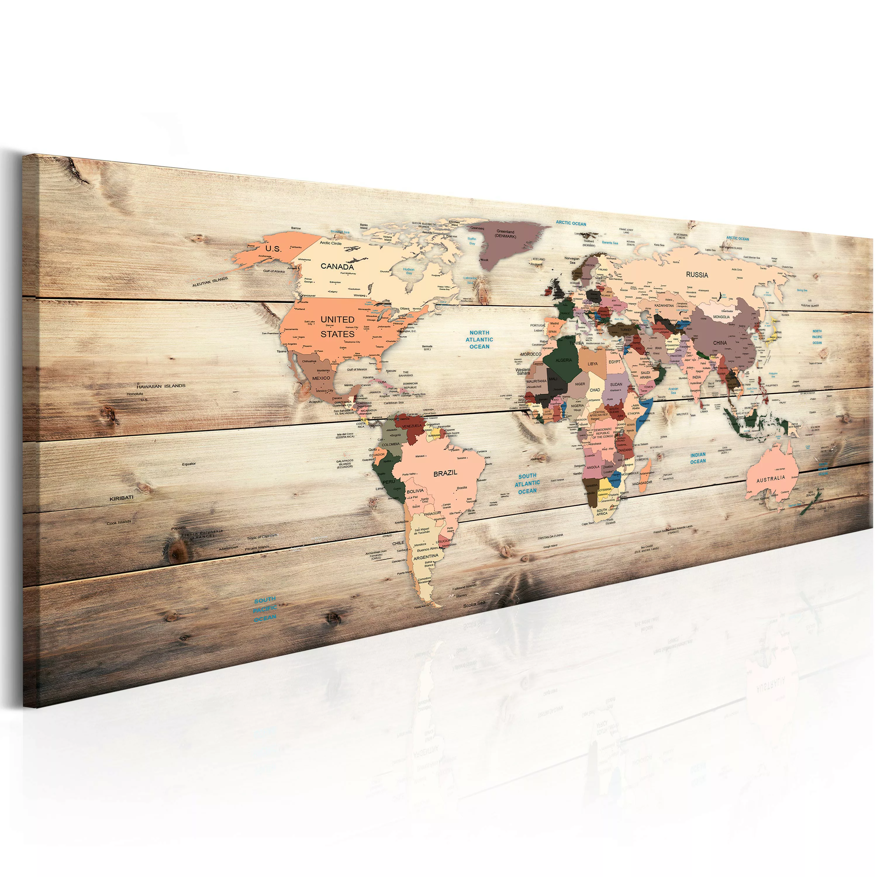 Wandbild - World Maps: Map Of Dreams günstig online kaufen