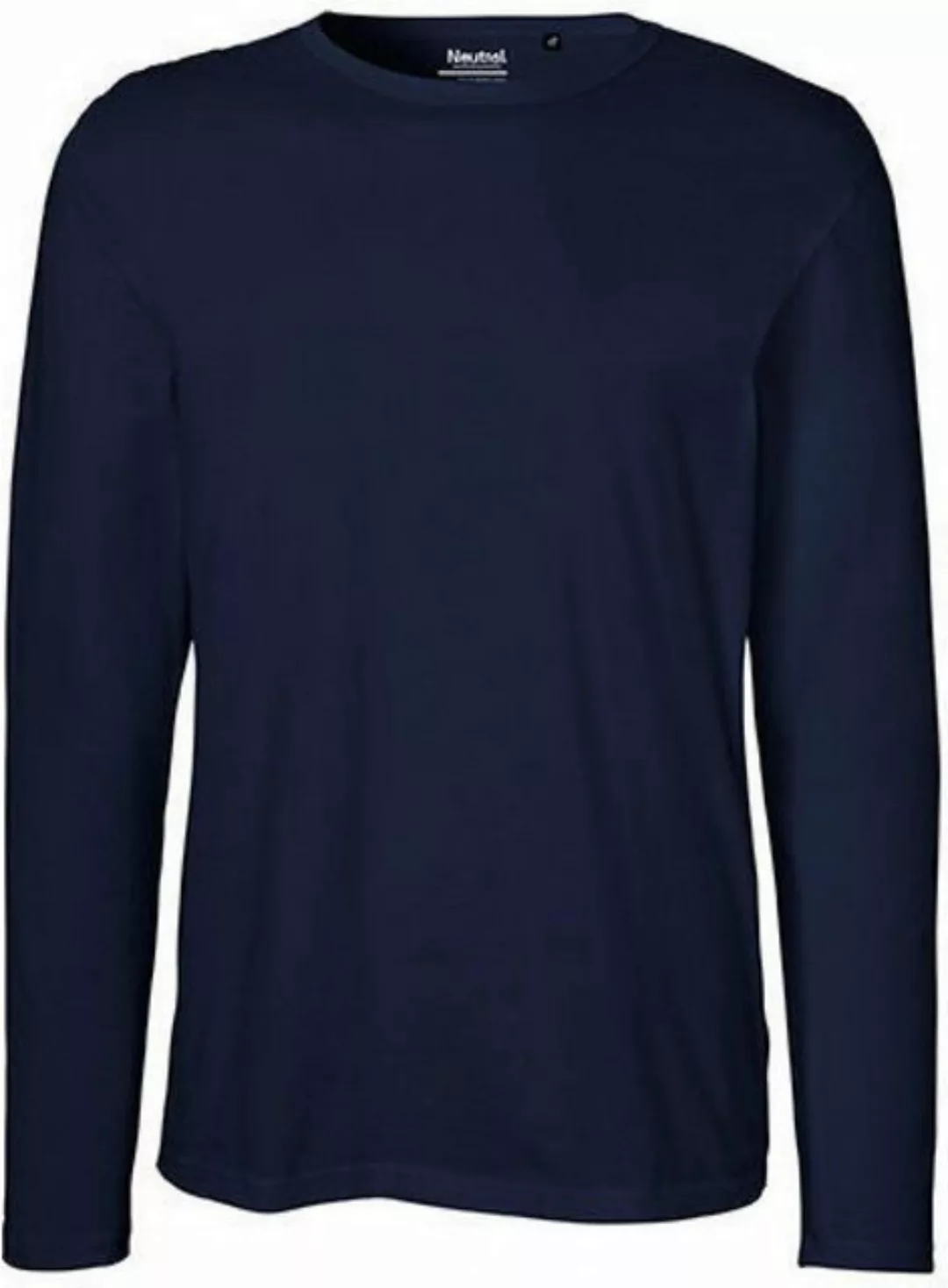 Neutral Langarmshirt Herren Long Sleeve T-Shirt / 100% Fairtrade-Baumwolle günstig online kaufen