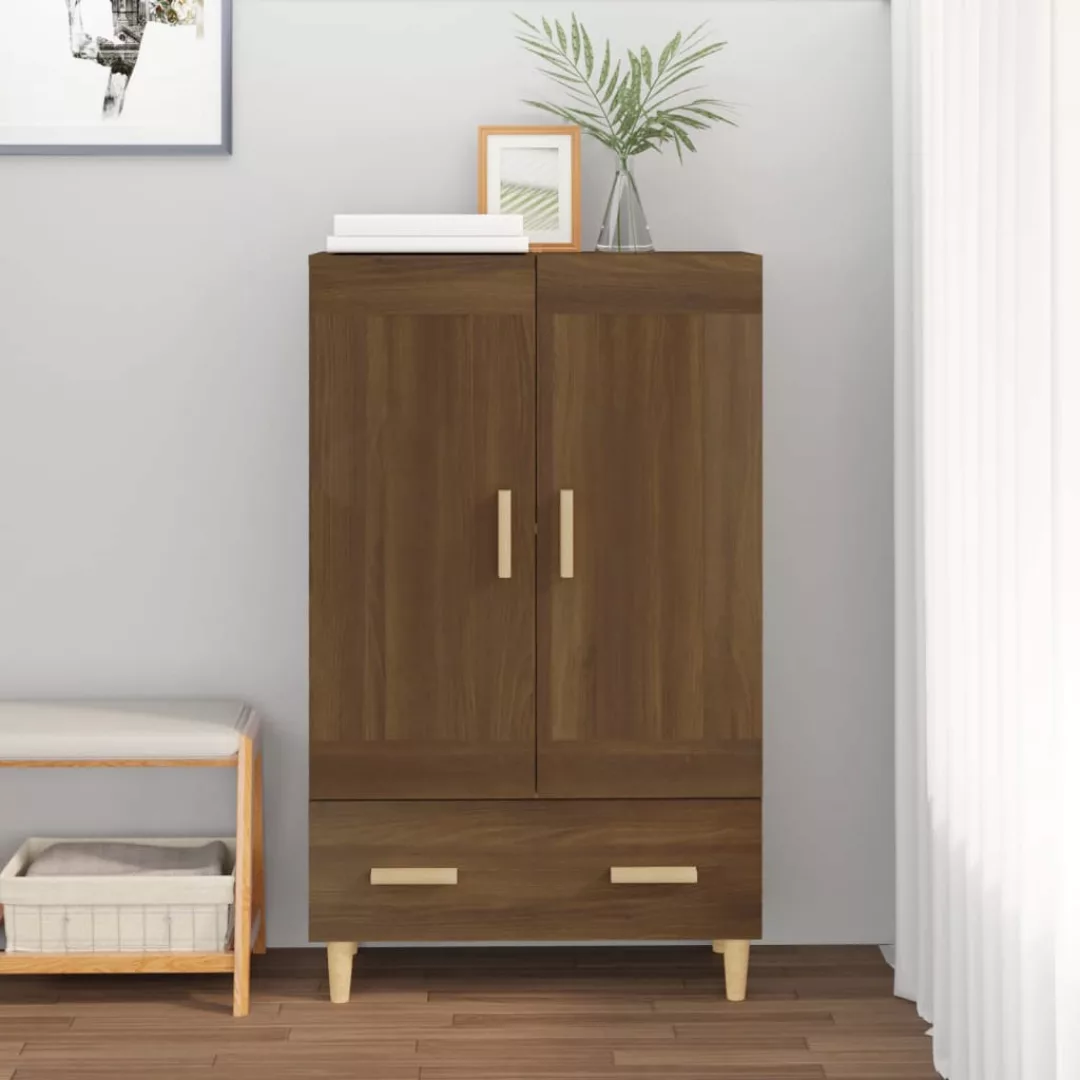 Vidaxl Highboard Braun Eichen-optik 70x31x115 Cm Holzwerkstoff günstig online kaufen