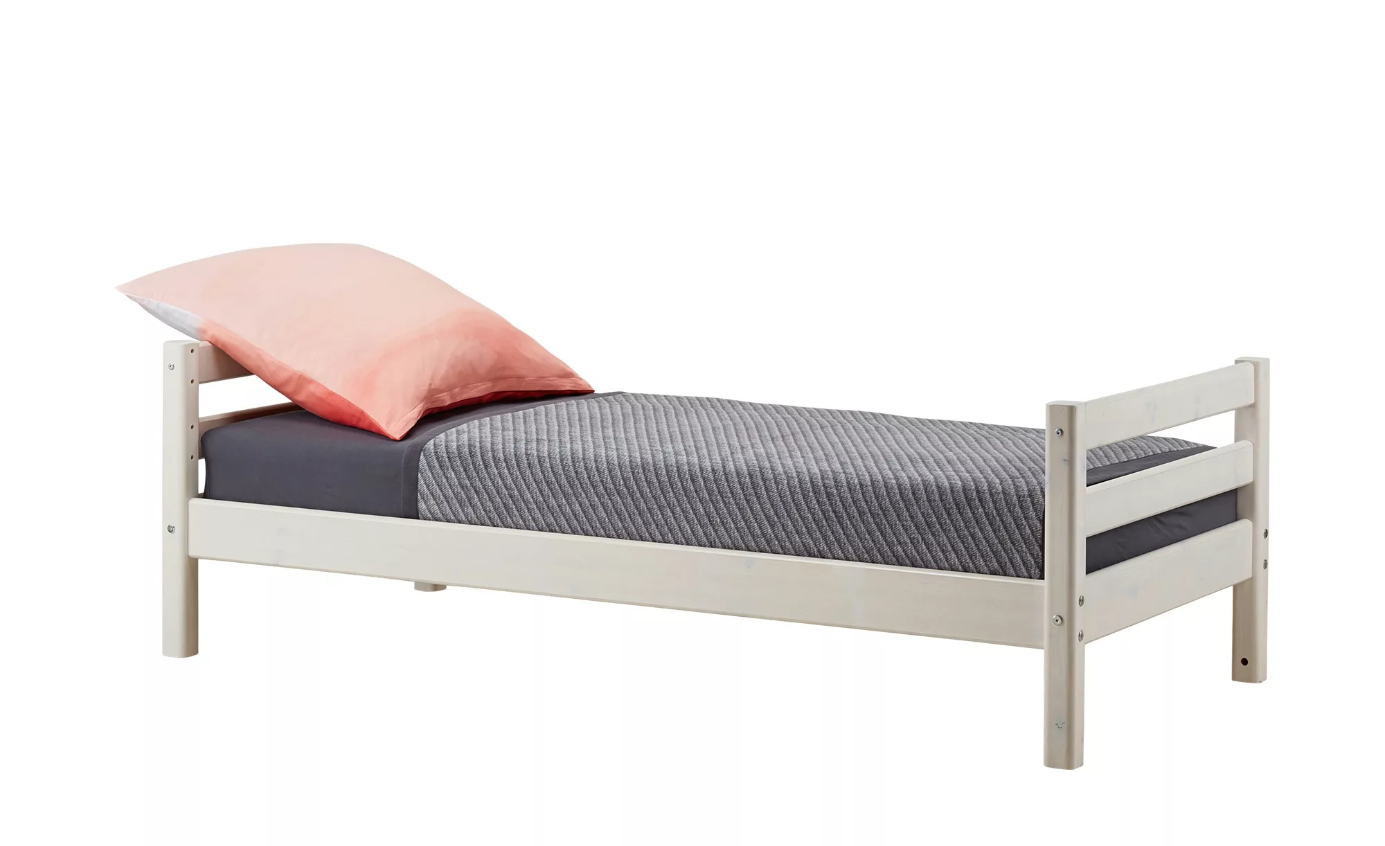 FLEXA Einzelbett 90x200 - weiß - Kiefer Flexa Classic ¦ Maße (cm): B: 100 H günstig online kaufen