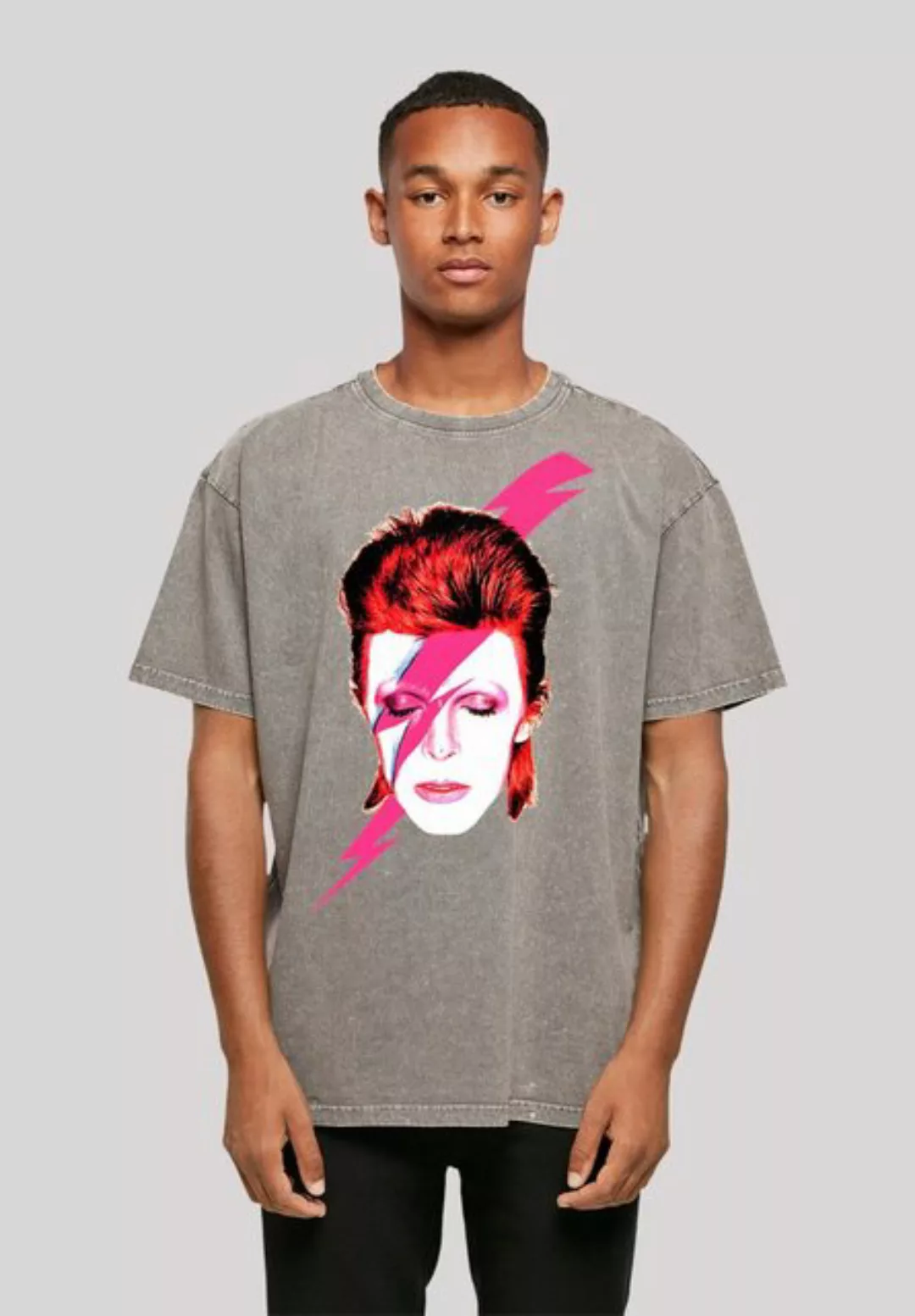 F4NT4STIC T-Shirt "David Bowie Oversize T-Shirt", Print günstig online kaufen