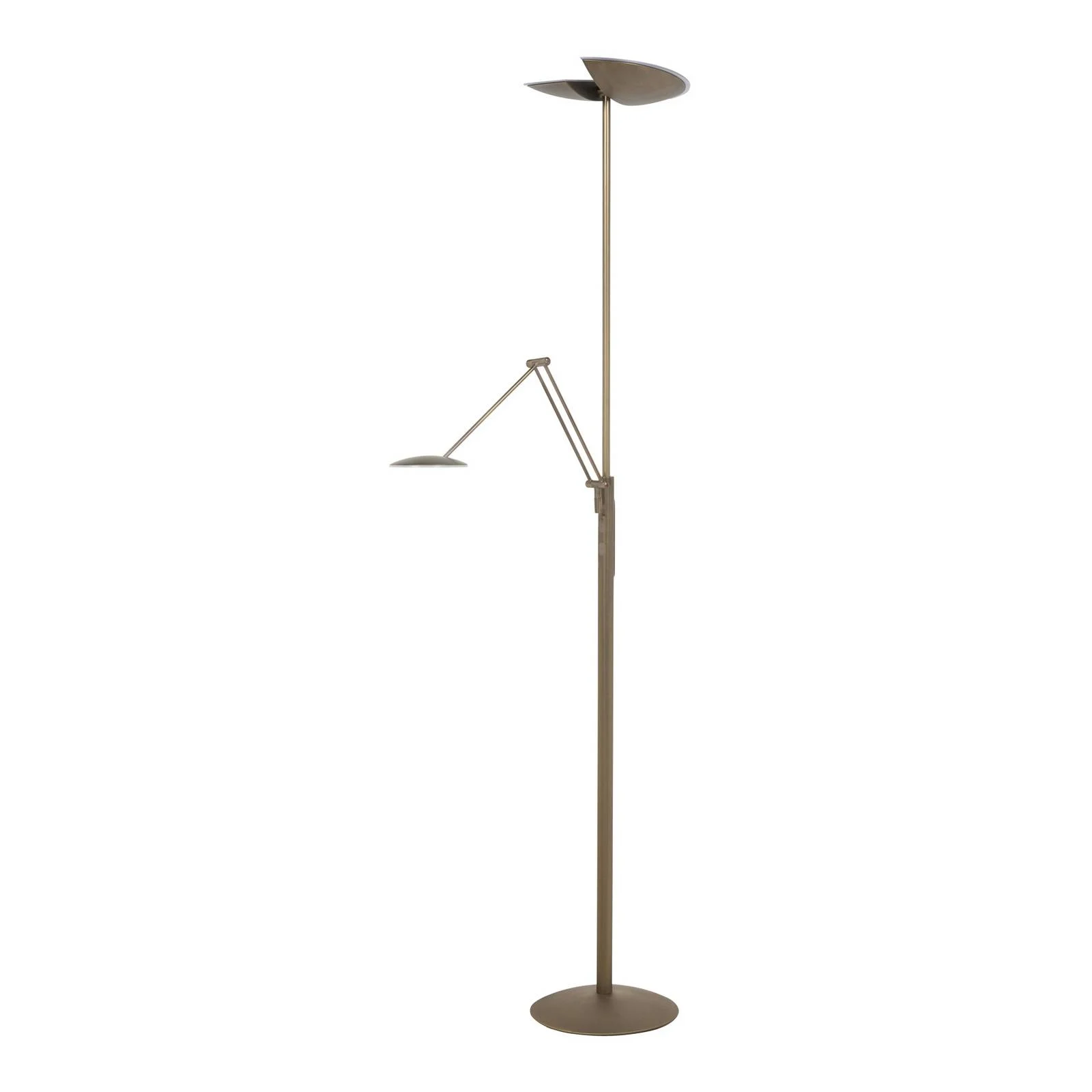 LED-Stehlampe New Sapporo, bronze, 183 cm, Metall Dimmer CCT günstig online kaufen