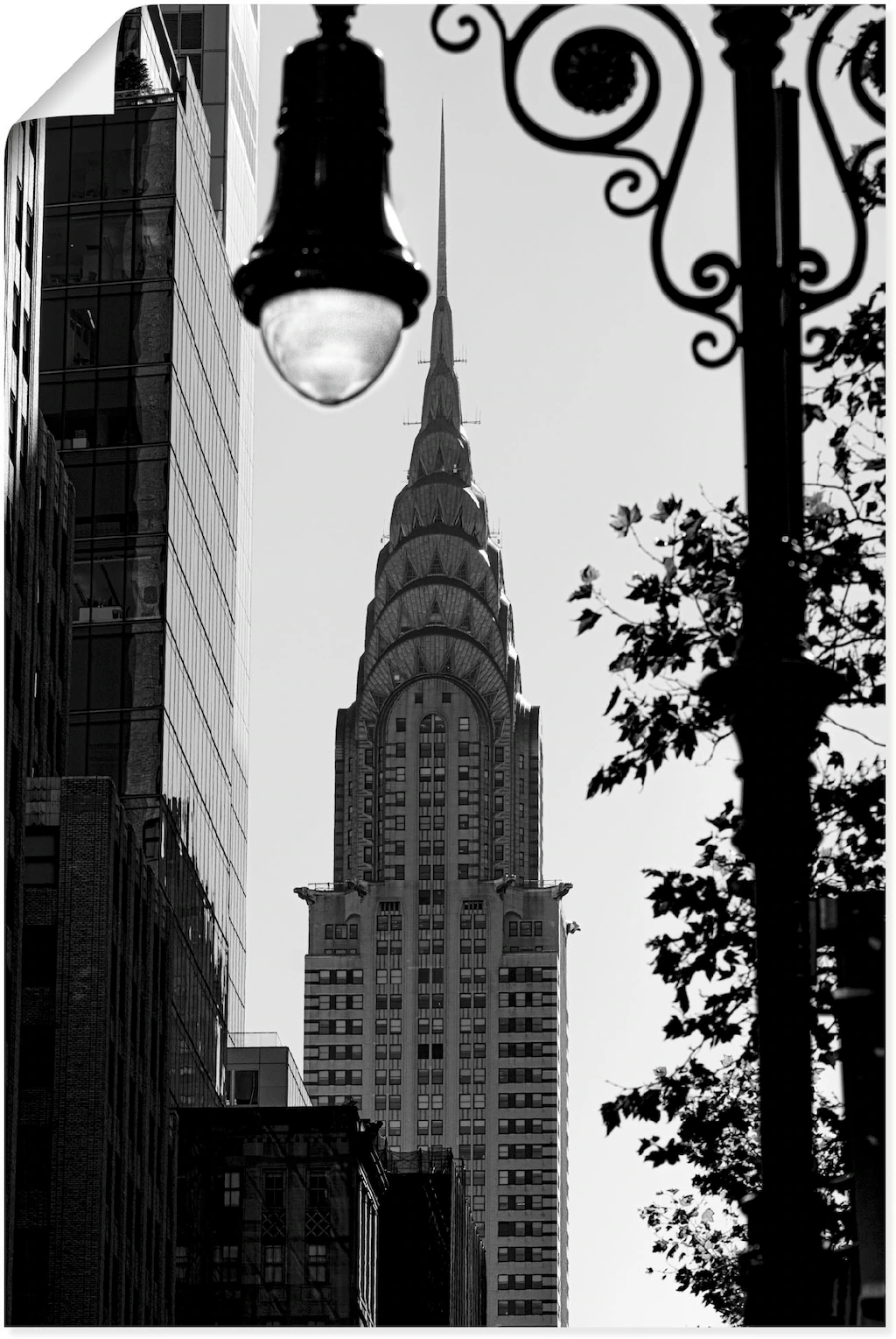 Artland Wandbild »New York Chrysler Building«, New York, (1 St.), als Alubi günstig online kaufen