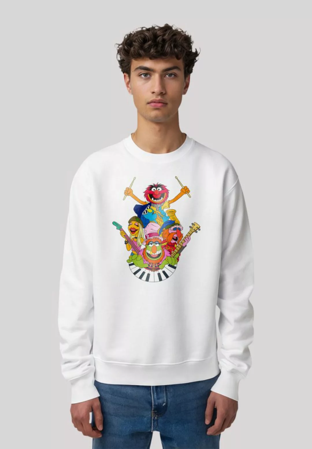 F4NT4STIC Sweatshirt Disney Muppets Dr. Teeth Premium Qualität günstig online kaufen