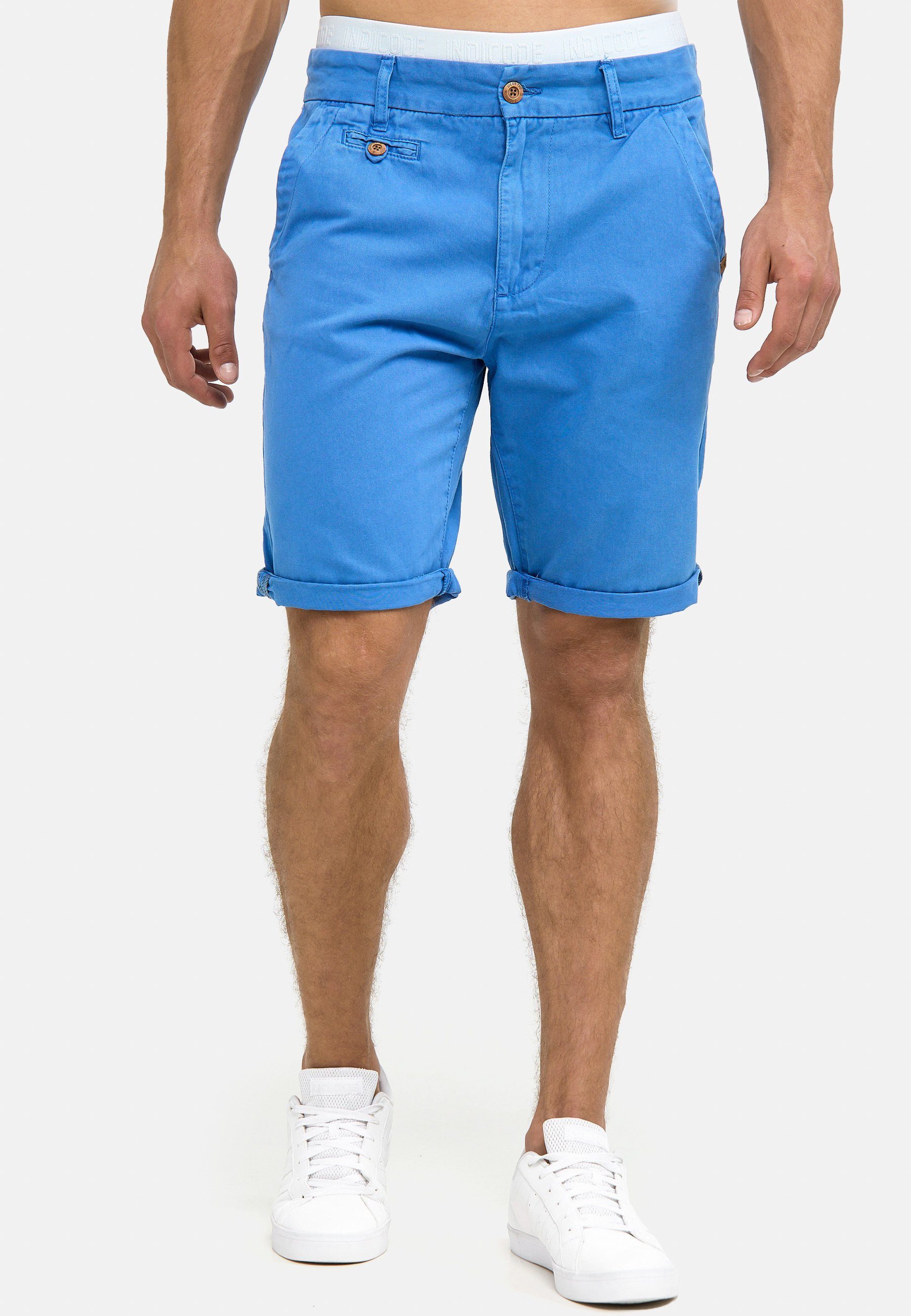 Indicode Chinoshorts Cuba aus Baumwollgemisch günstig online kaufen