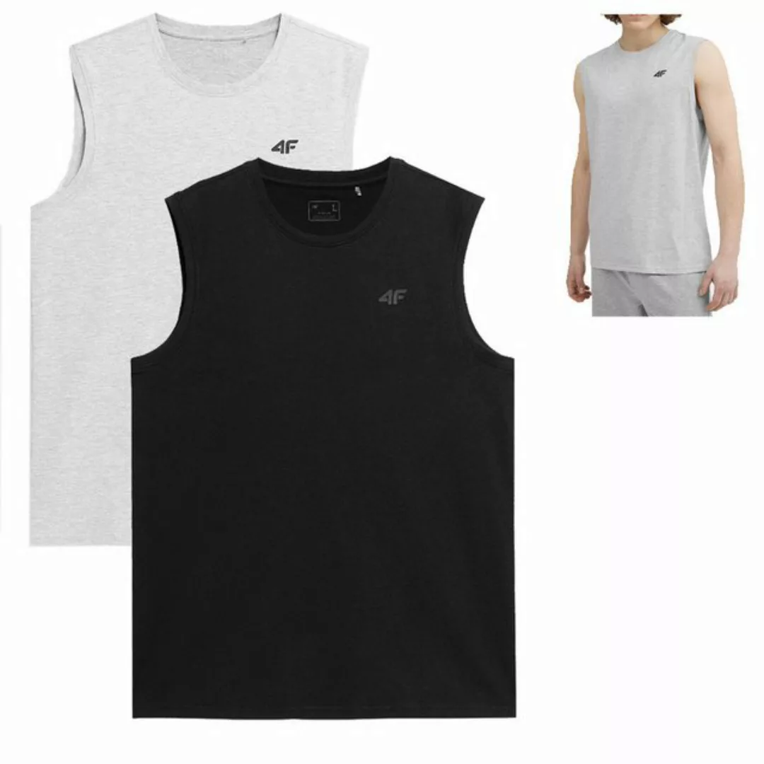 4F T-Shirt 4F - Allround Tank Top Herren Muscle Shirt Baumwolle günstig online kaufen