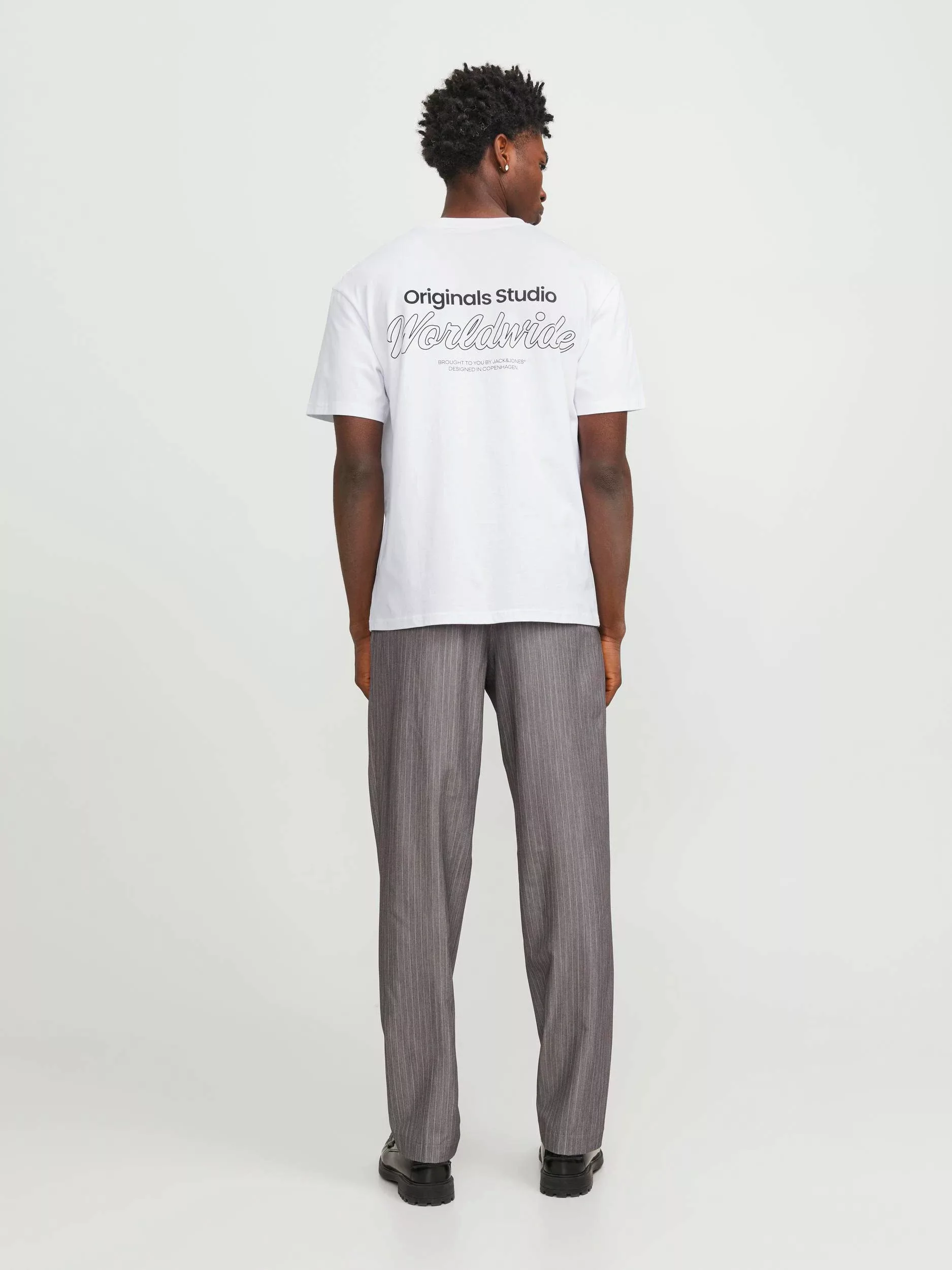 Jack & Jones Herren Rundhals T-Shirt JORVESTERBRO BACK - Relaxed Fit günstig online kaufen