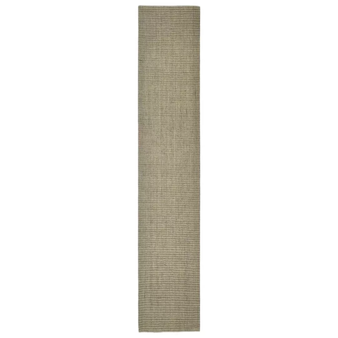 Vidaxl Teppich Natur Sisal 66x350 Cm Taupe günstig online kaufen