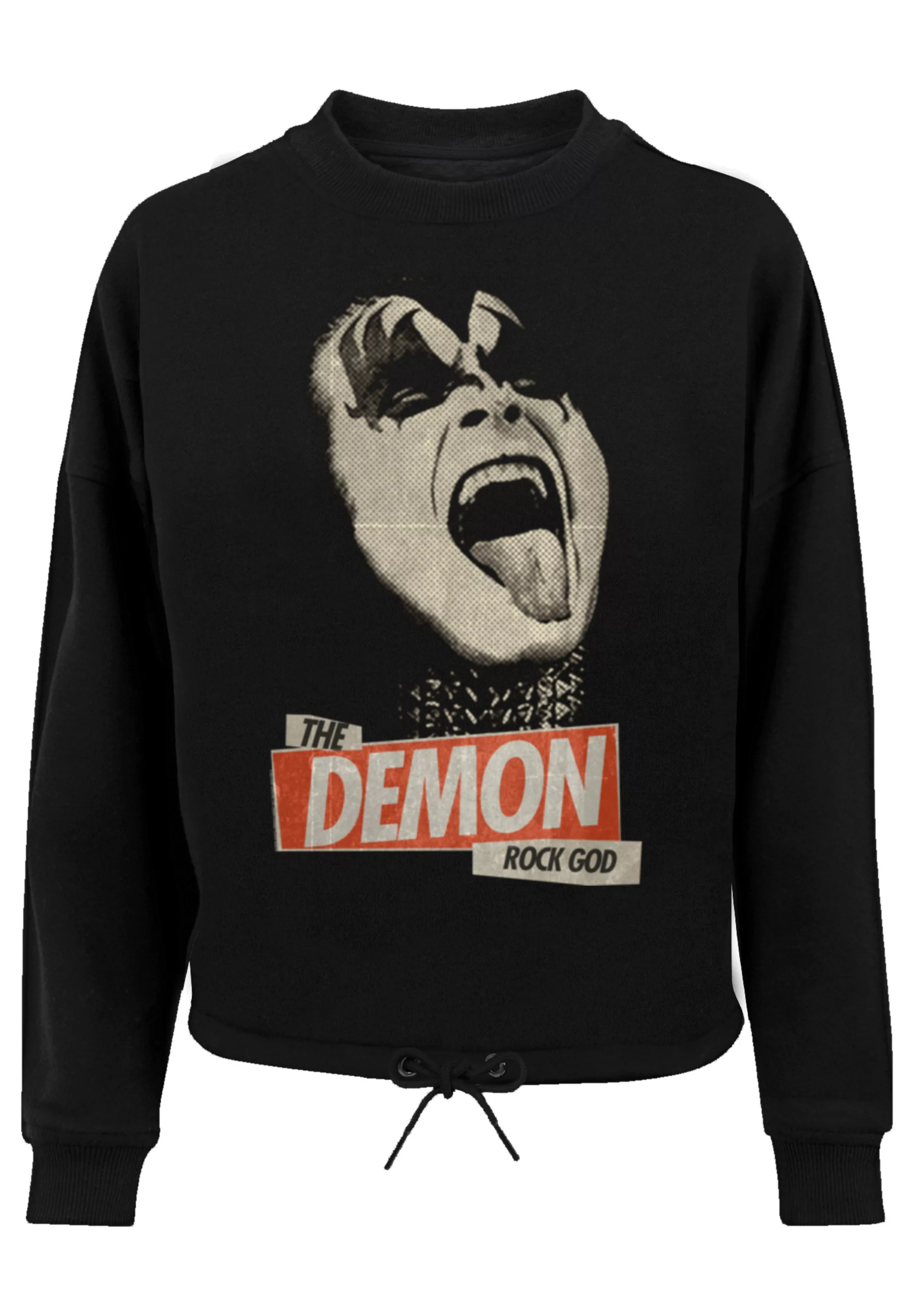 F4NT4STIC Sweatshirt "Kiss Demon Rock", Premium Qualität günstig online kaufen