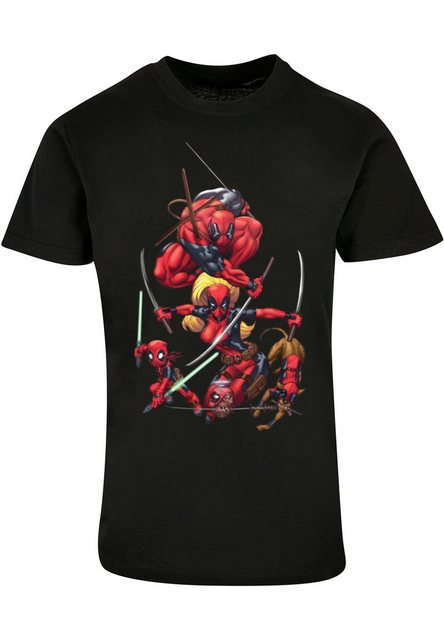 ABSOLUTE CULT T-Shirt ABSOLUTE CULT Herren Deadpool - Family Group Swords T günstig online kaufen