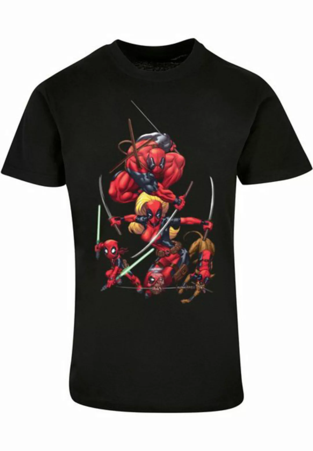 ABSOLUTE CULT T-Shirt ABSOLUTE CULT Herren Deadpool - Family Group Swords T günstig online kaufen