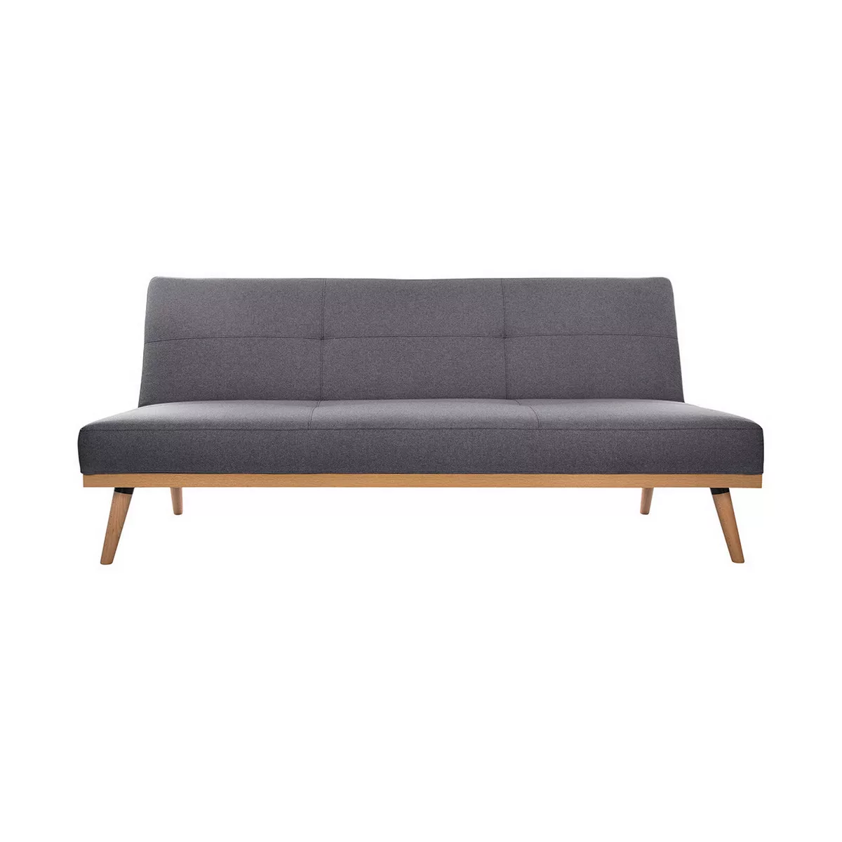 Schlafsofa Atmosphera Dohan Polyester Dunkelgrau (182 X 80 X 80 Cm) günstig online kaufen