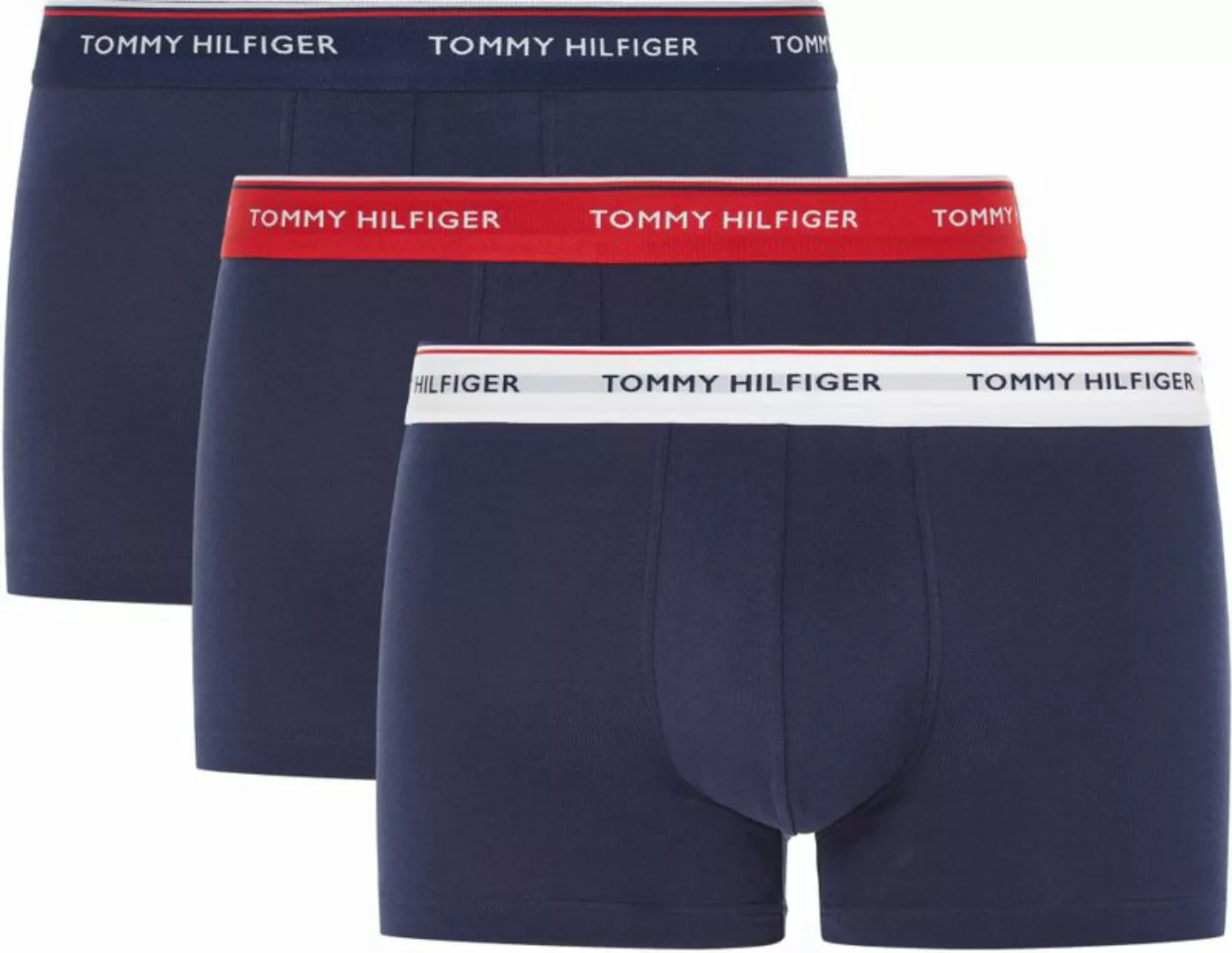 Tommy Hilfiger Shorts 3er-Pack Trunk Navy Multi - Größe S günstig online kaufen