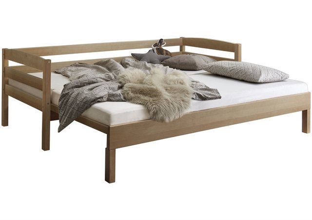 58 aufm Kessel Bettgestell Giuliana 214x98x72 Massivholz Buche lackiert 112 günstig online kaufen