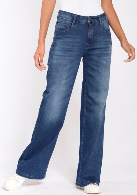 GANG Weite Jeans 94AMELIE WIDE mit Elasthan für die perfekte Passform günstig online kaufen