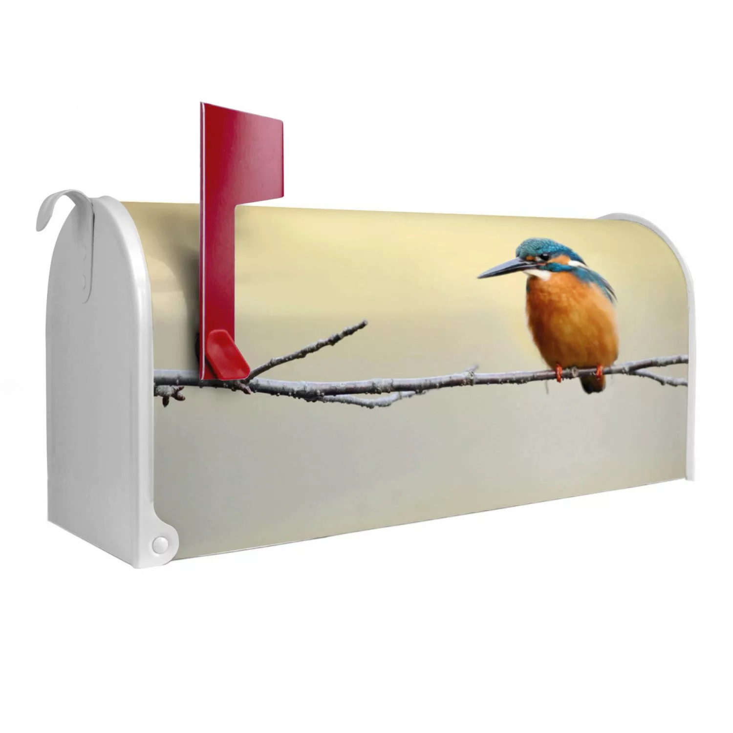 Banjado Amerikanischer Briefkasten Weiß 48x22x16cm US Mailbox Letterbox Pos günstig online kaufen