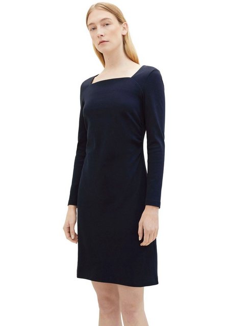 TOM TAILOR Jerseykleid mit eckigem Ausschnitt günstig online kaufen