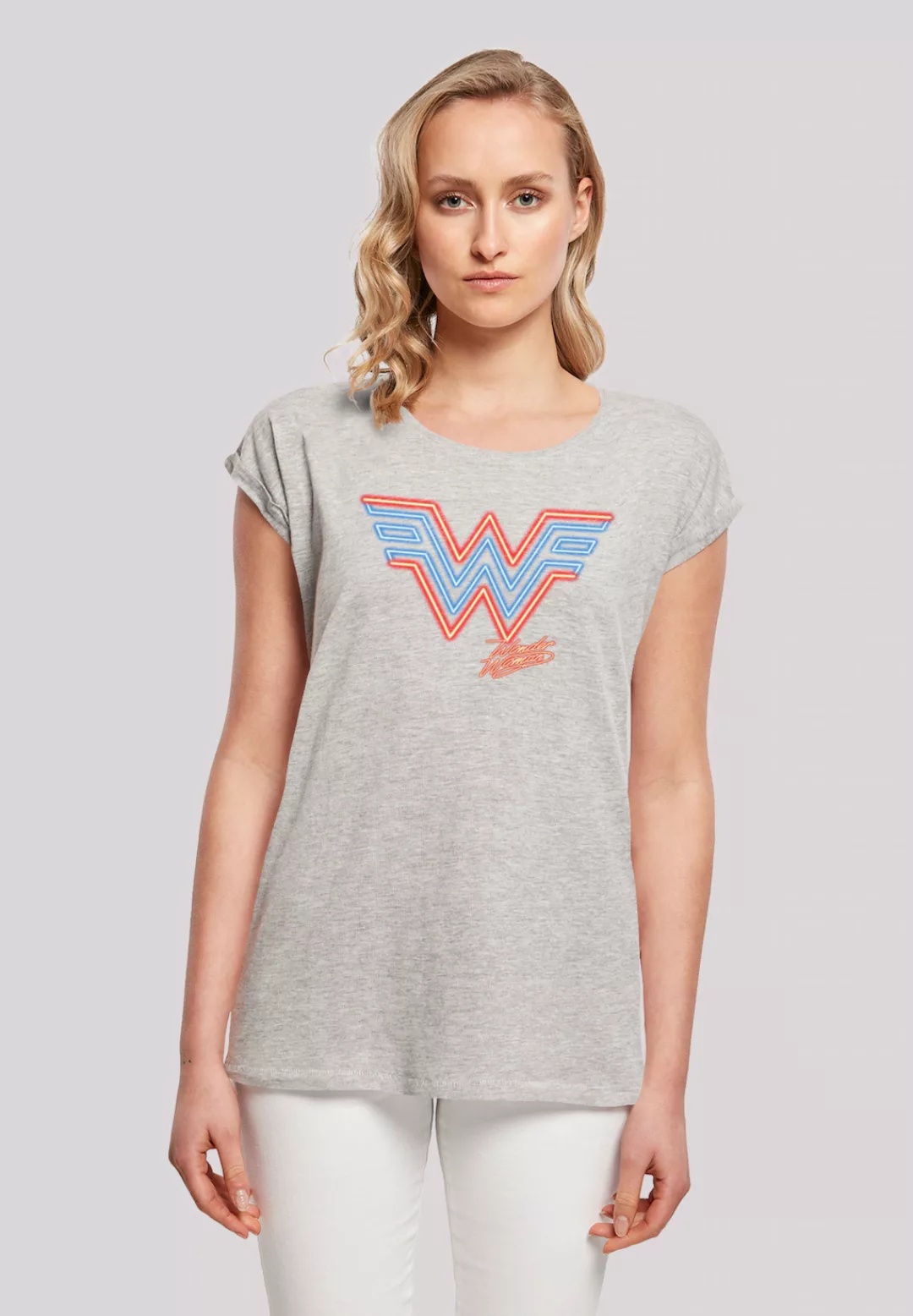 F4NT4STIC T-Shirt "DC Comics Wonder Woman 84 Neon Emblem" günstig online kaufen