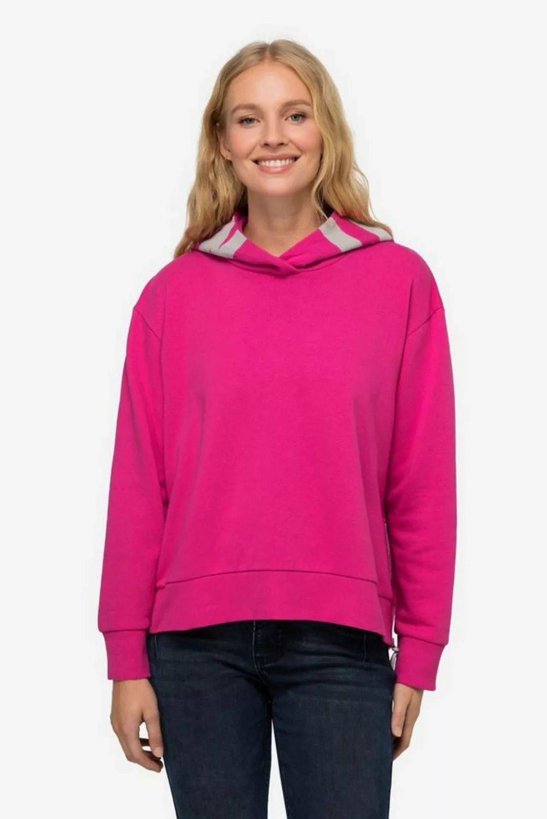 Laurasøn Sweatshirt Hoodie Kapuze mit Laurasøn-Schriftzug Langarm günstig online kaufen