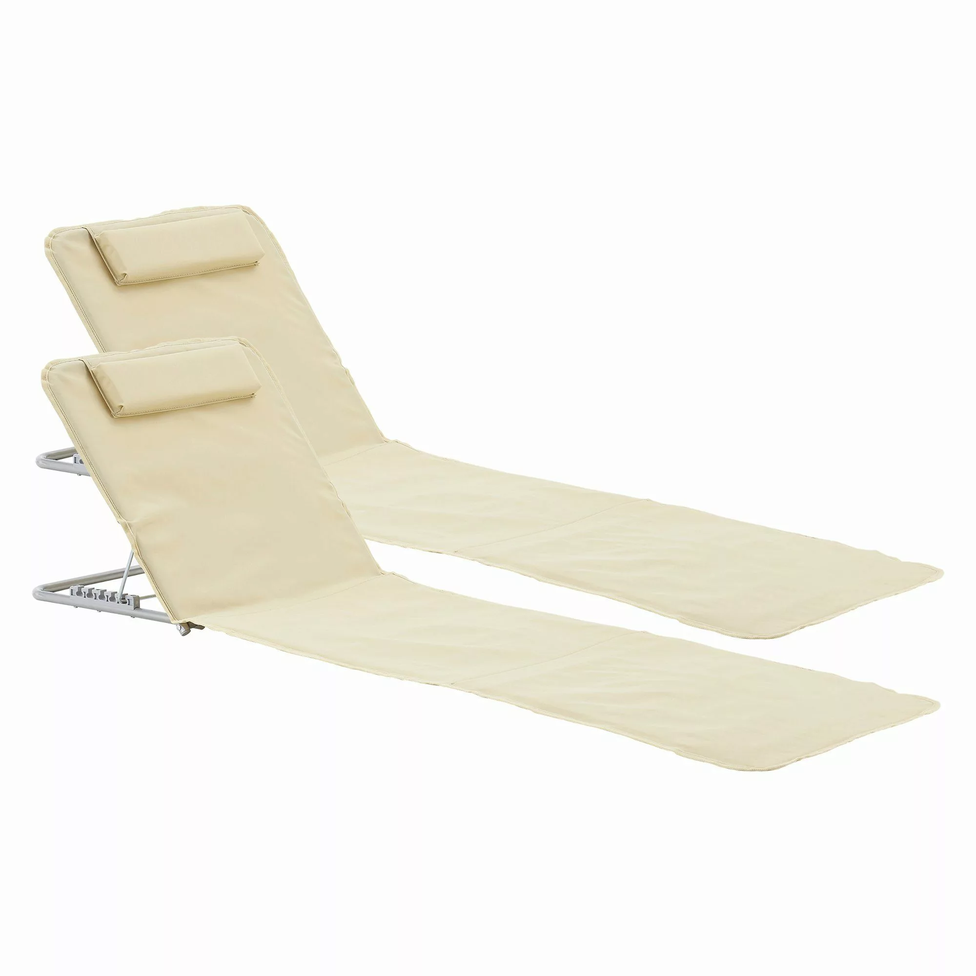 en.casa Gartenliege, Set, 2 St., »Cellorigo« günstig online kaufen