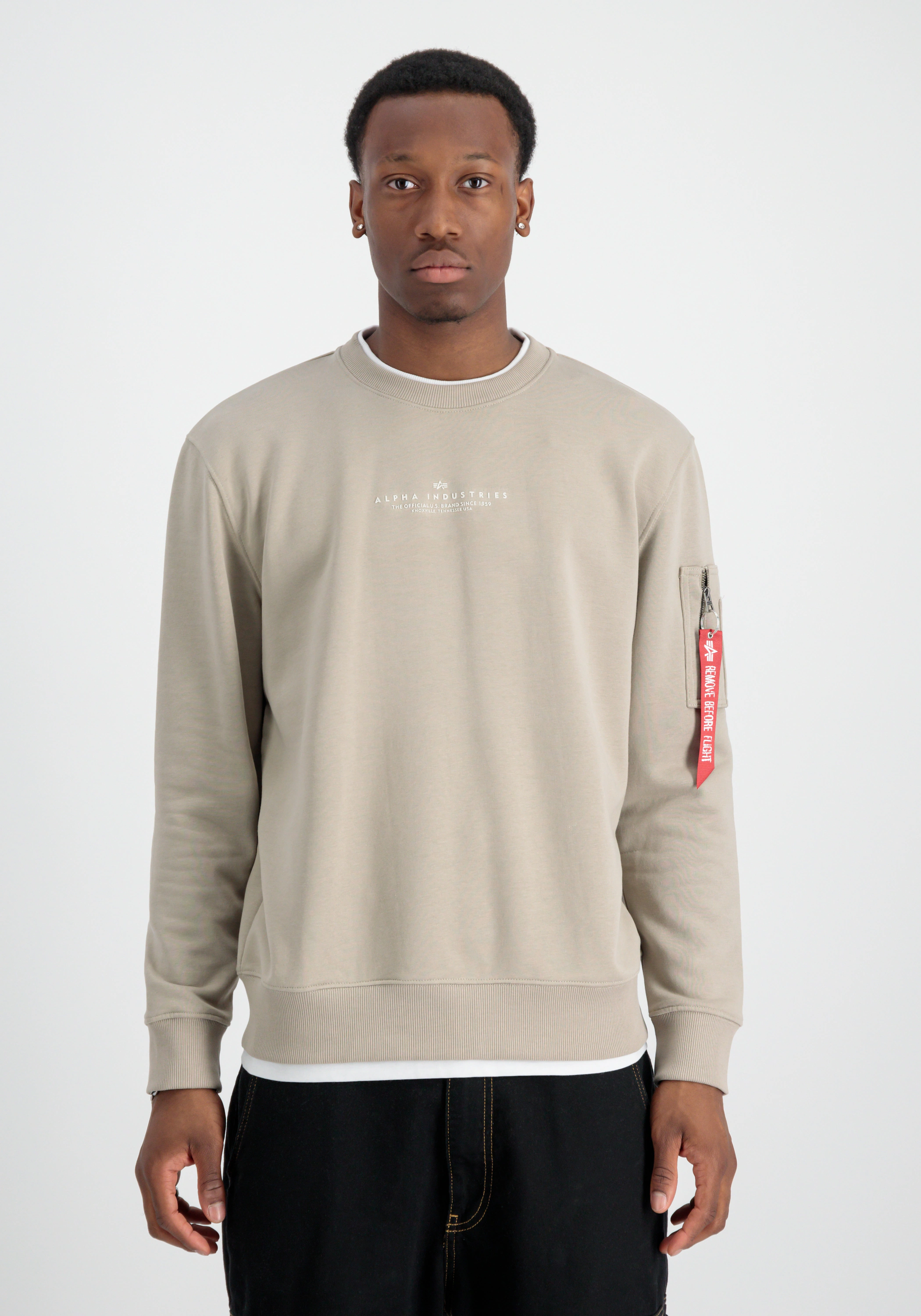 Alpha Industries Sweater "Alpha Industries Men - Sweatshirts Double Layer S günstig online kaufen