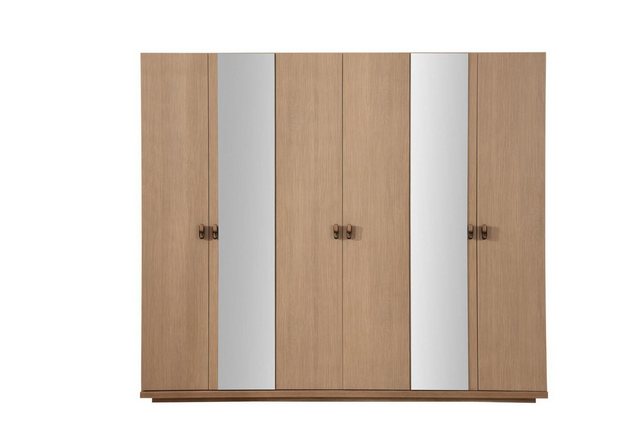 JVmoebel Kleiderschrank Kleiderschrank Beige Holz Schrank Design Schlafzimm günstig online kaufen