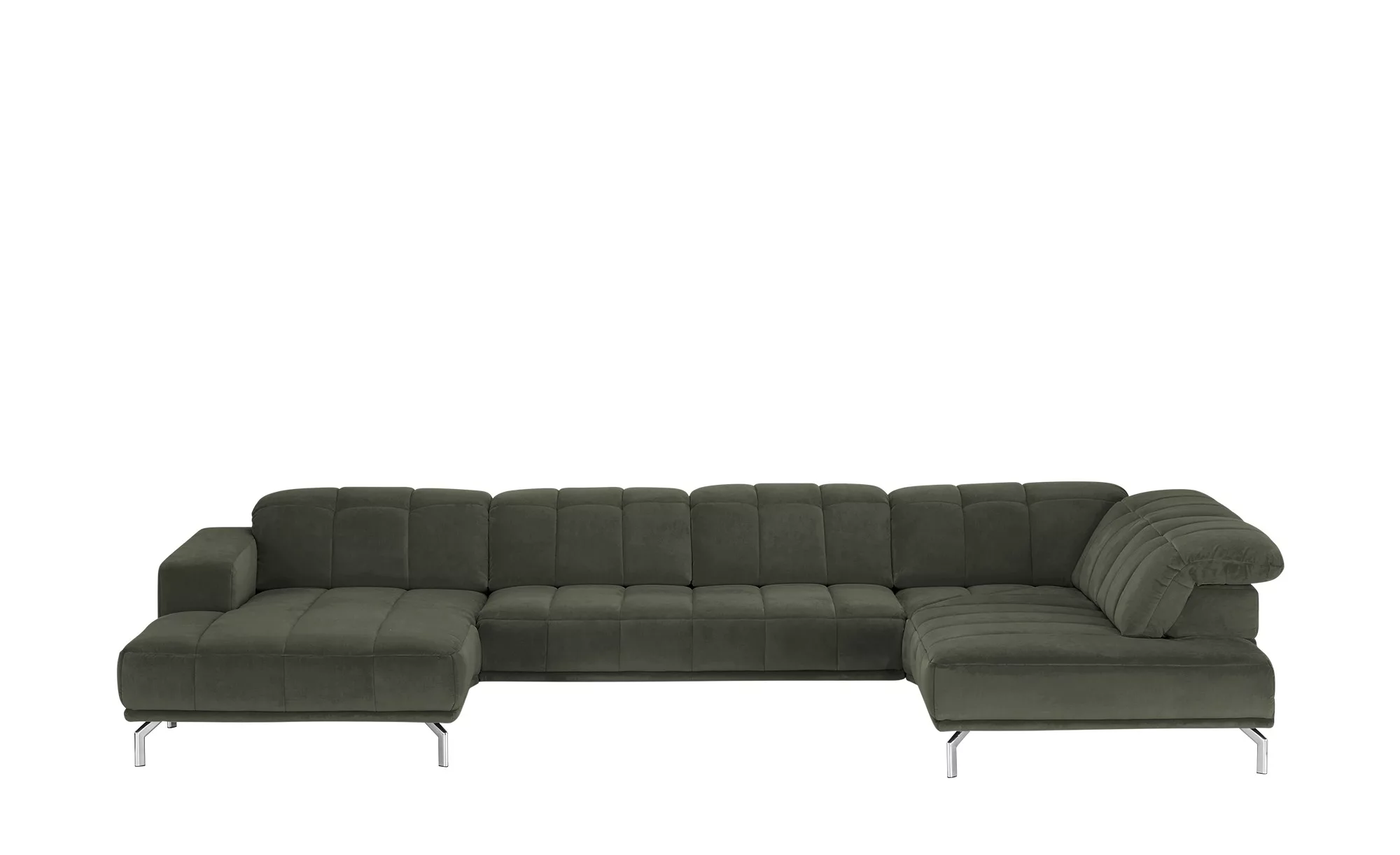 Lounge Collection Wohnlandschaft  Sarina ¦ grün ¦ Maße (cm): B: 383 H: 75 T günstig online kaufen