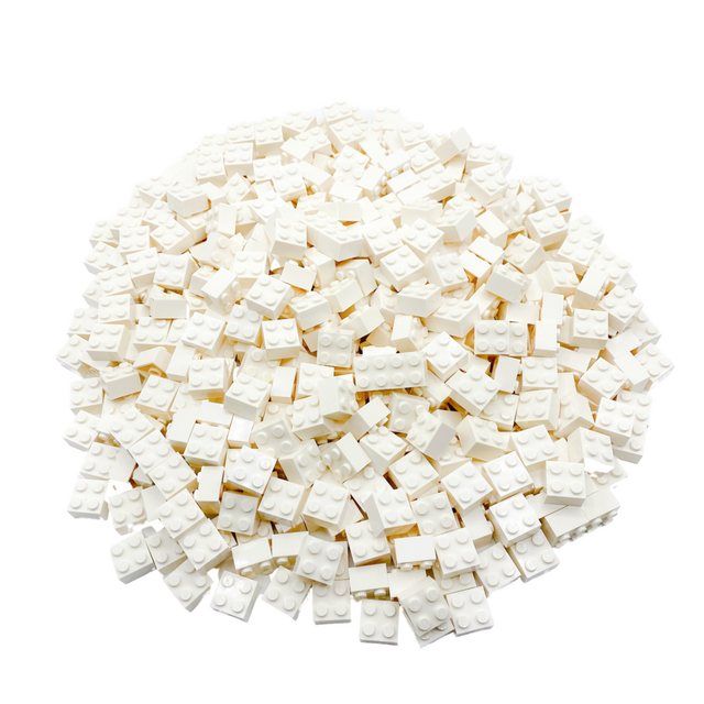 LEGO® Spielbausteine LEGO® 2x2 Steine Hochsteine Weiß - 3003 NEU! Menge 50x günstig online kaufen