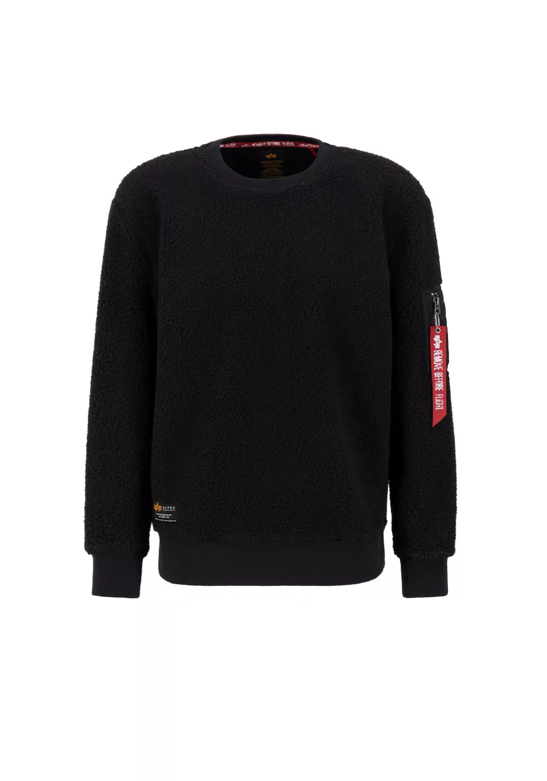 Alpha Industries Sweater "Alpha Industries Men - Sweatshirts Teddy Sweater" günstig online kaufen