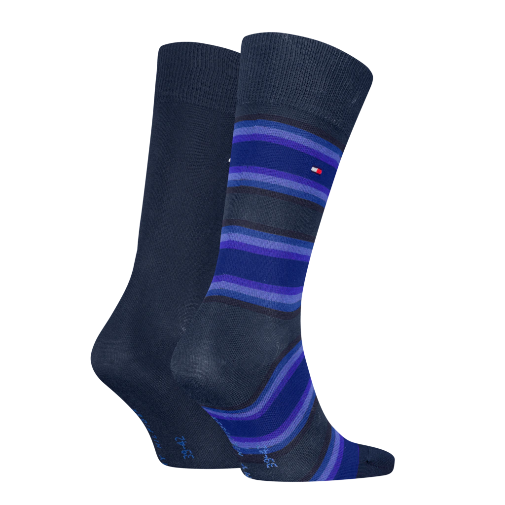 Tommy Hilfiger Socken "TH MEN SOCK 2P GRADIENT STRIPE", (2er Pack) günstig online kaufen