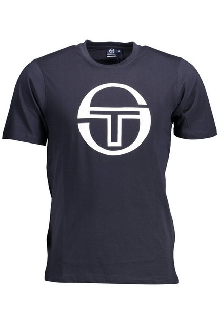 Sergio Tacchini T-Shirt Blaues Kurzarm-Herren-T-Shirt mit Rundhals und günstig online kaufen