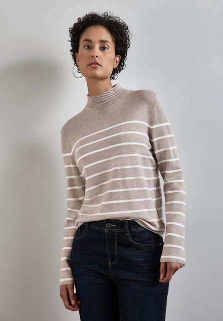 STREET ONE Strickpullover mit Stehkragen günstig online kaufen